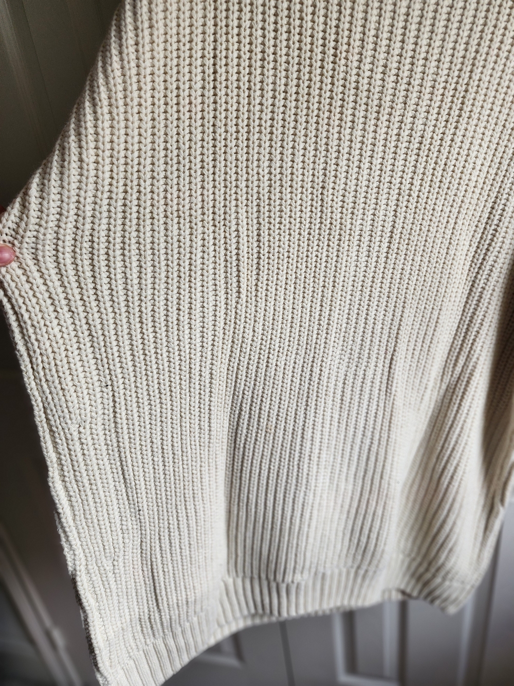 GAP Cream Chunky Knit Turtleneck Sweater Dress - Picture 9 of 9
